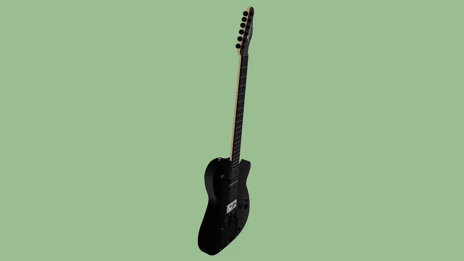 Manson MB1 Gloss Black MIDI Stealth