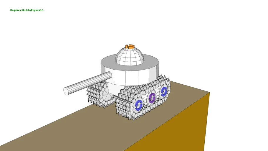 simple physics tank | 3D Warehouse