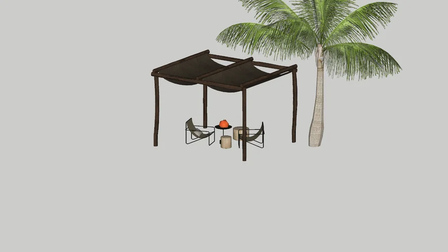 gazebos to the beach