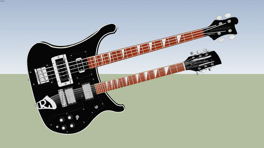 Rickenbacker 4080/12 Double Neck Bass Guitar