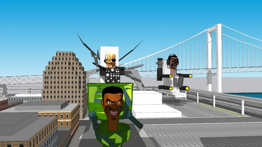 skibidi toilet city