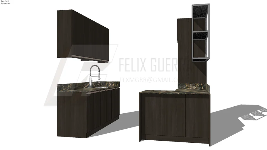 Modular_Kitchen | 3D Warehouse