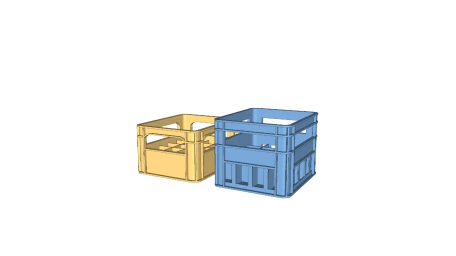 Beer bottle crates