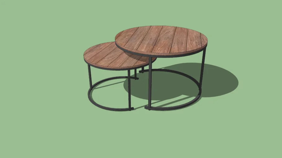 round coffee table