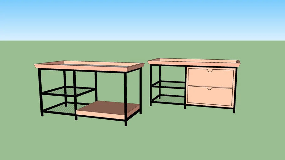 Mesa centro para Boutique