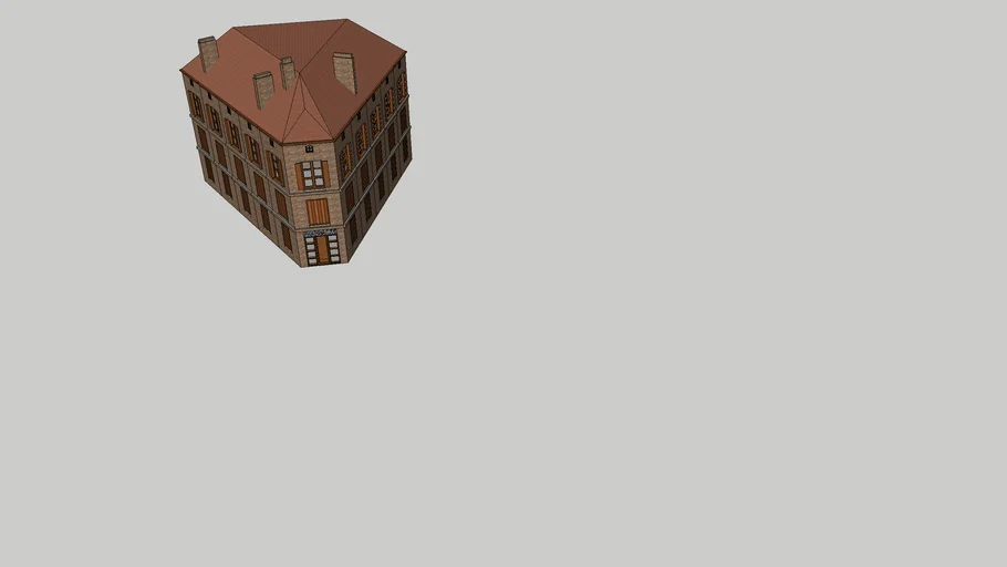 bâtiment d'angle