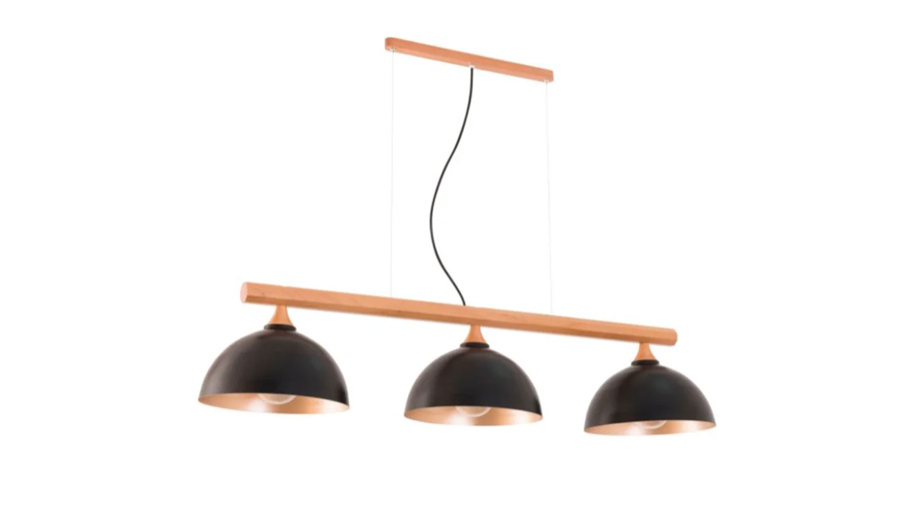 Lustre Linear Liesing 3 Lâmpadas