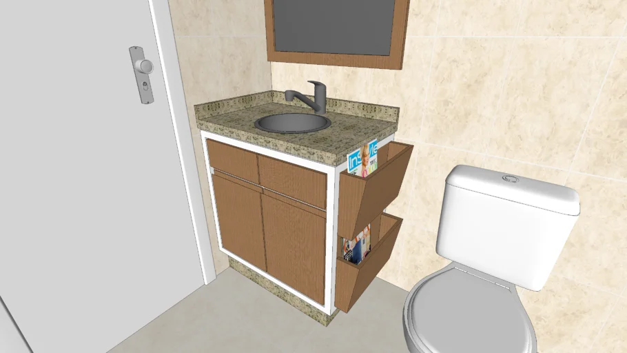 bwc pronto completo lavabo