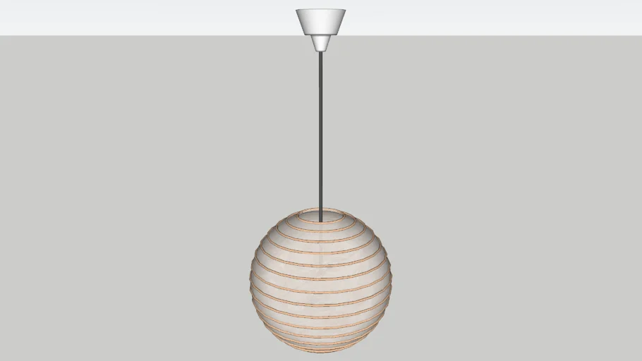 Japanese Style Lantern Lamp - sphere
