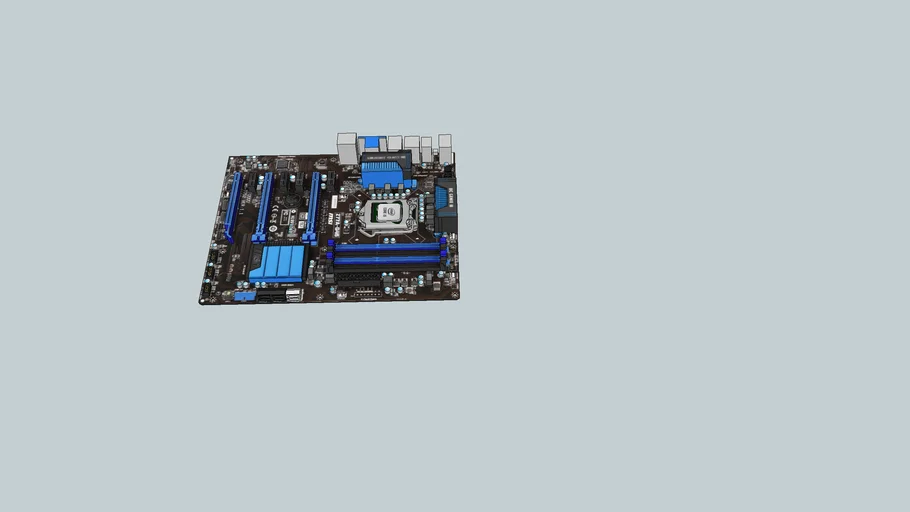 MSI Z77A-G45 moederbord