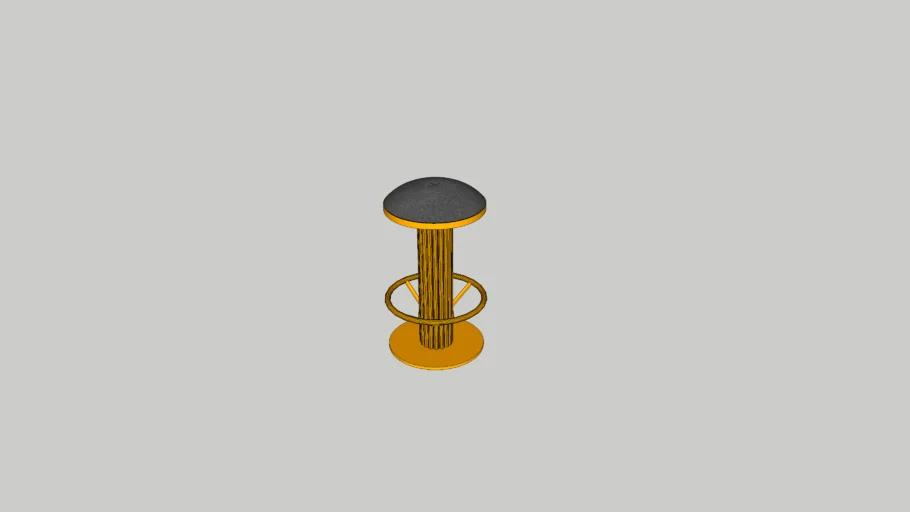 Mod Bar Stool | 3D Warehouse