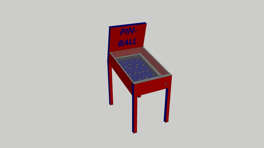 PIN BALL MACHINE | 3D Warehouse