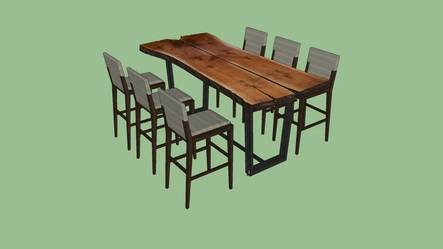 LIVE EDGE TABLE 6