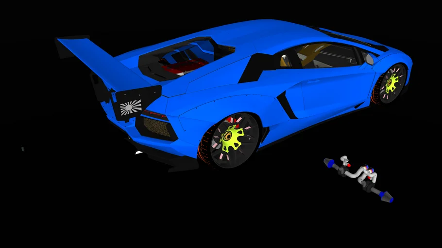 Lamborghini aventador Liberty Walk