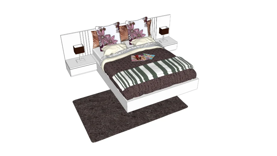 Modern bed