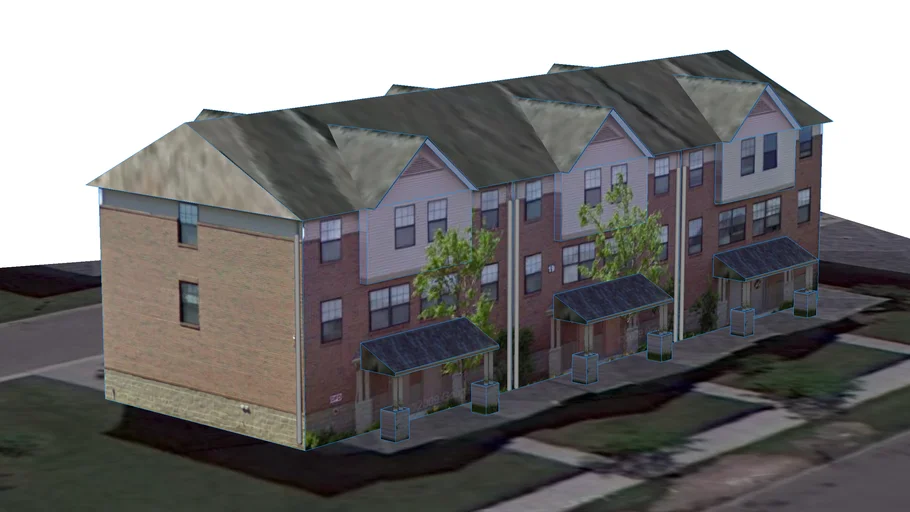 1 block 3 unit | 3D Warehouse