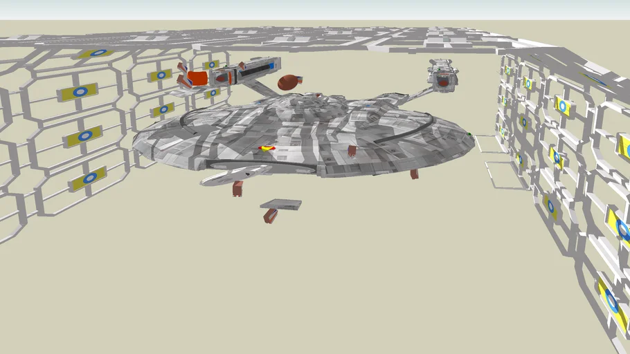 USS enterprise NX-01 construction refit