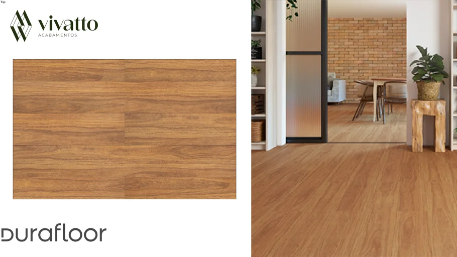 Cumaru Raiz Linha New Way - Piso Laminado Durafloor