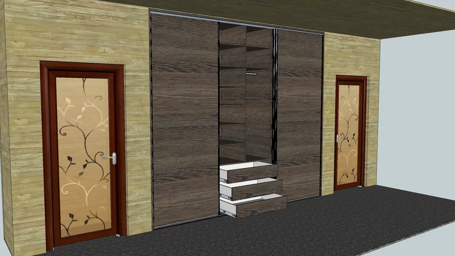Sliding door wardrobe