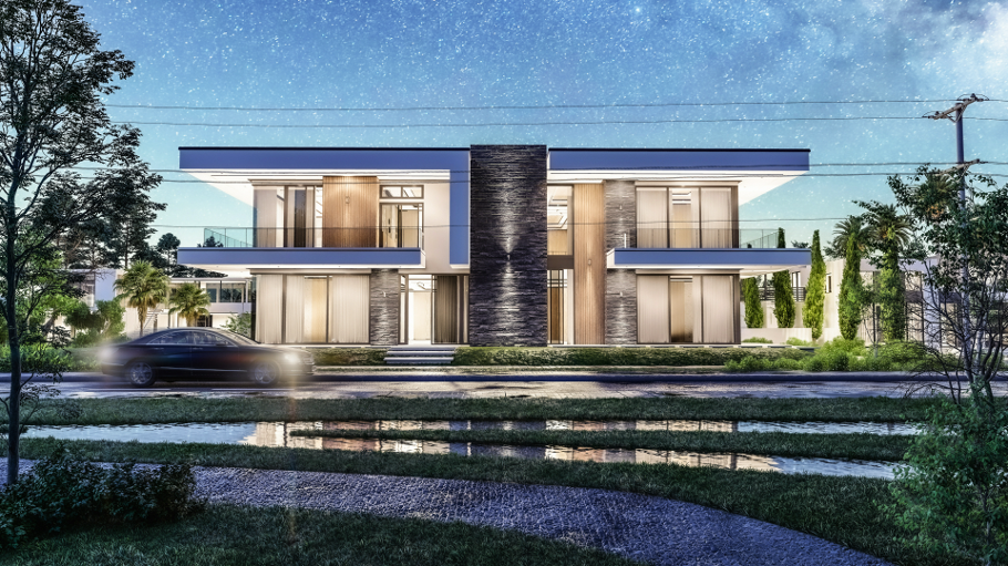 Two-Storey House Modern Contemporary - Exterior