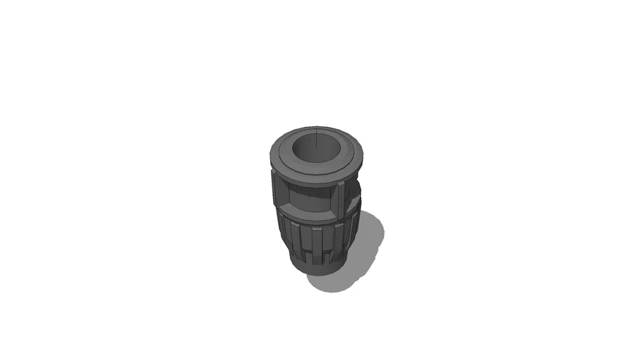 Empalme/Coupling PP 20 mm - 1/2" rosca hembra/female thread - EXTERIOR