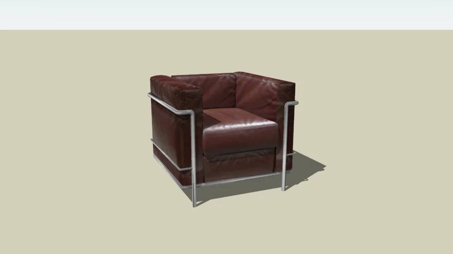 LC2 Le Corbusier Petite Chair in Leather