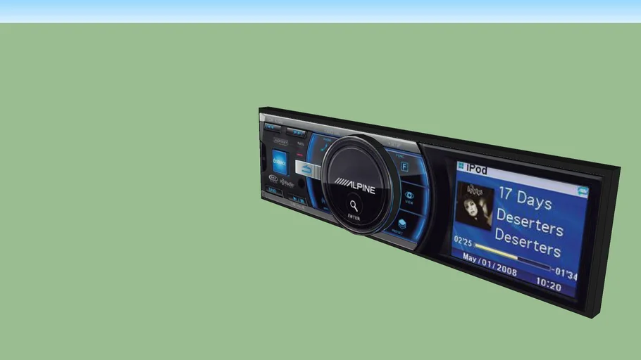 Alpine IDA-X100 | 3D Warehouse