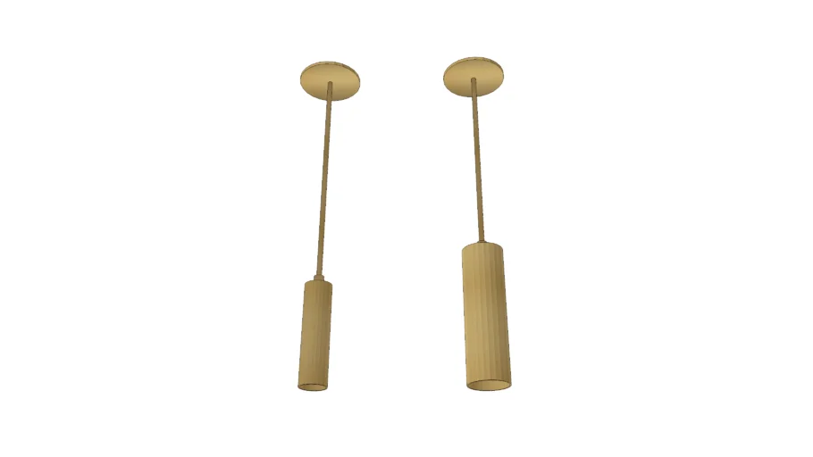 Luxe Cylindar Pendant Light