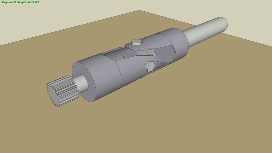 Propeller shaft  (Kardanwelle)