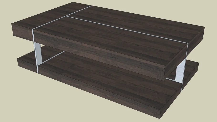 Contemporary Wooden Coffee Table