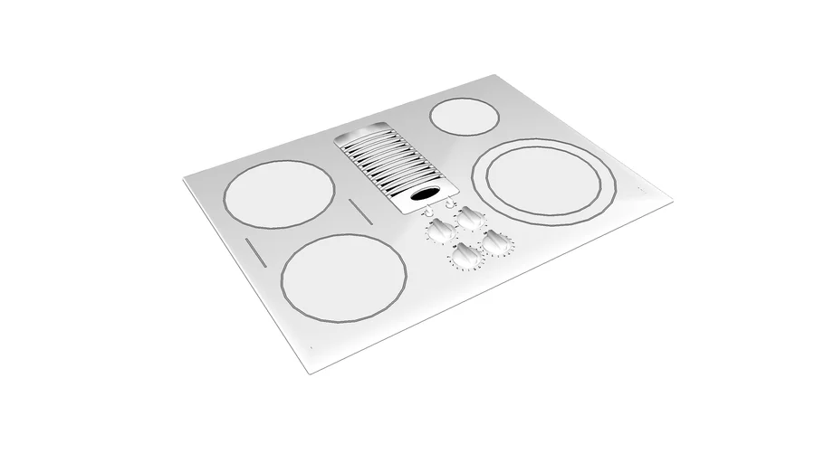 GE Profile™ 30" Downdraft Electric Cooktop
