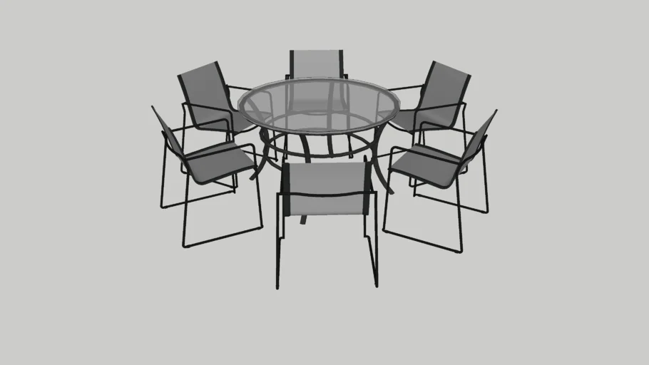 outdoor dining set