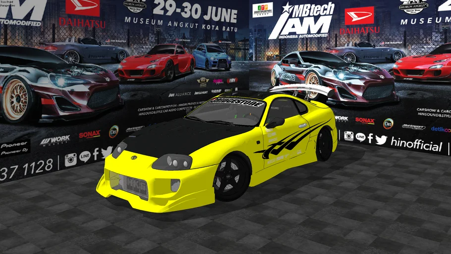 Modifikasi Toyota Supra JZA80 1998