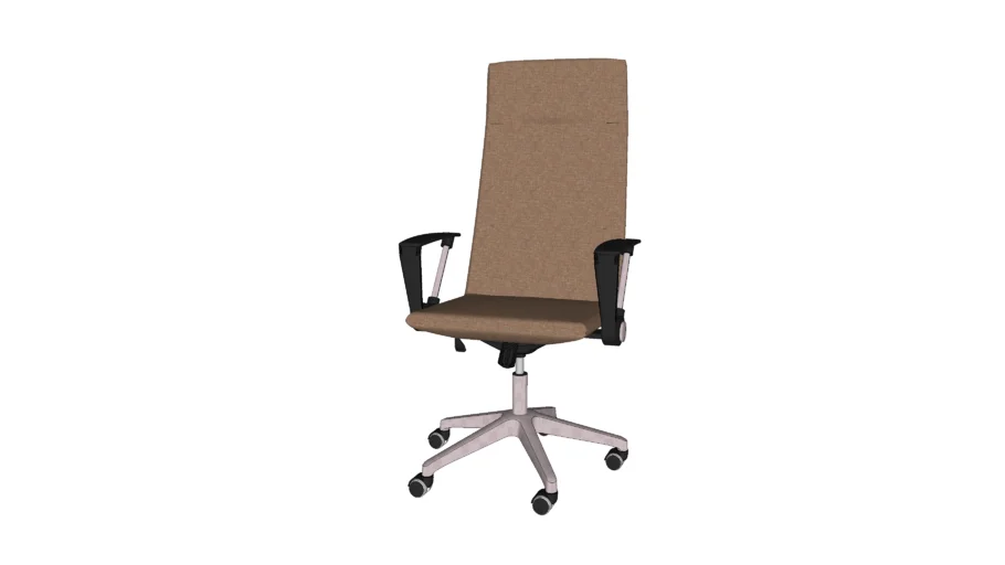 Brown office chair