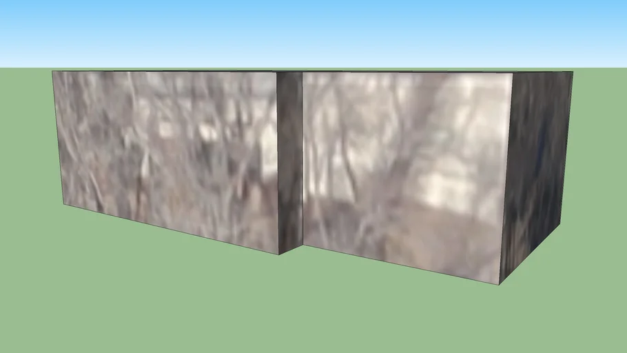 UNM Campus Building in Albuquerque, NM, USA