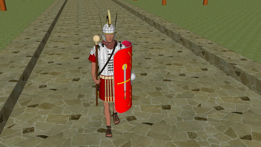 The Roman Army - Legionary Optio - AD 50