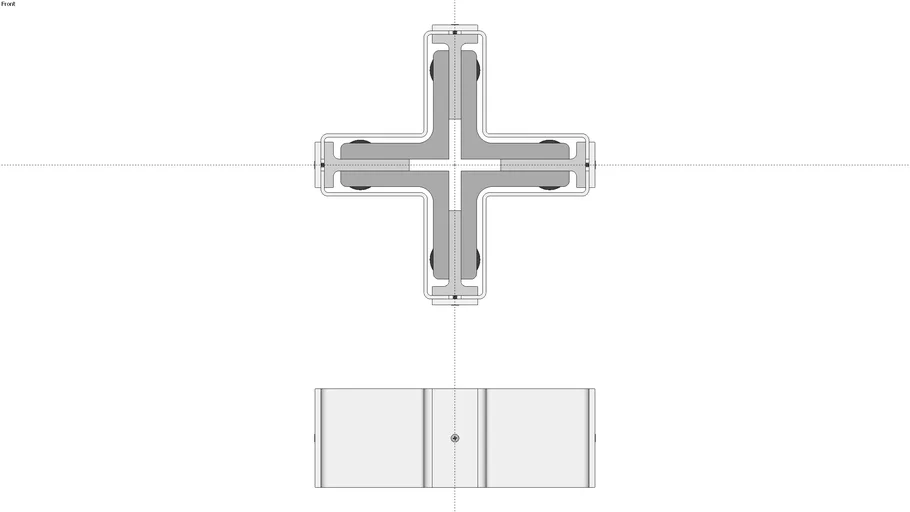 Mies Van der Rohe Steel Column Detail