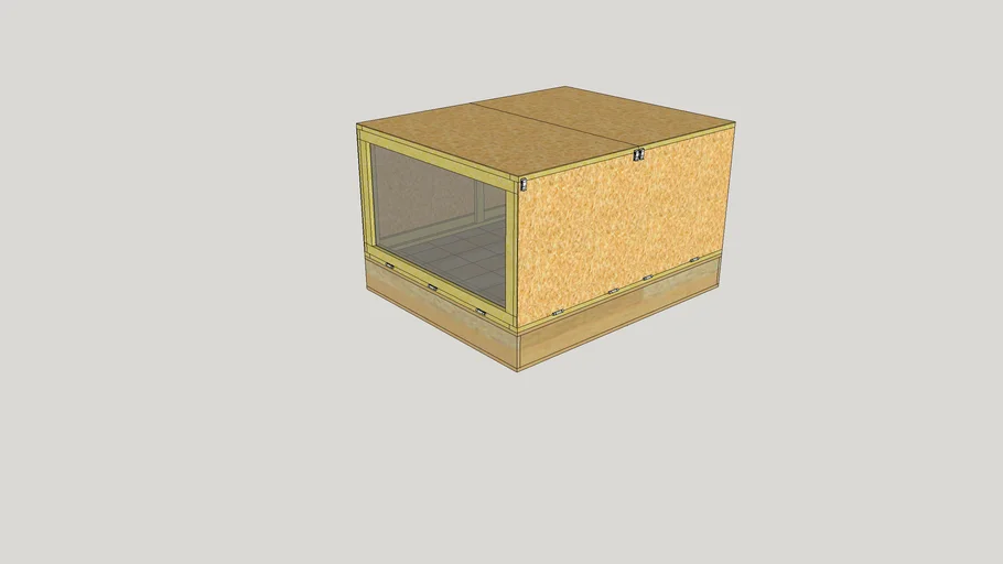 3d Printed CNC Router Base and Box