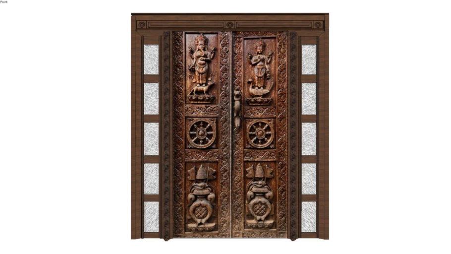 Nepali Traditional Main Door