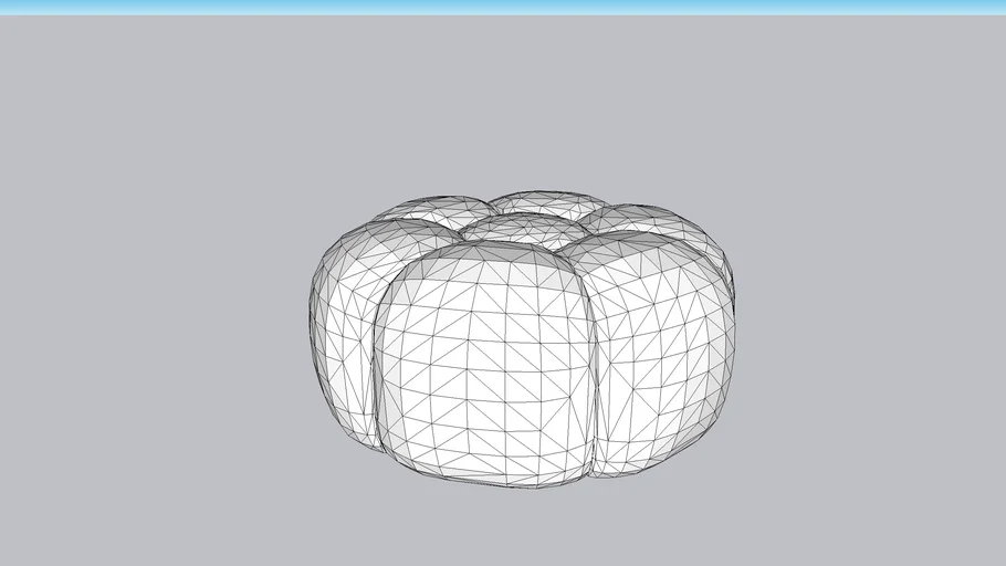 BUBBLE Sofa by Sacha LAKIC for ROCHE BOBOIS C