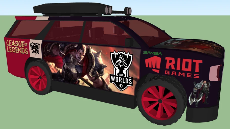 League Of Legends Darius Car | 3D Warehouse