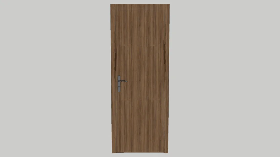 Wooden door