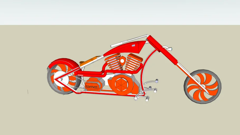 chopper model | 3D Warehouse
