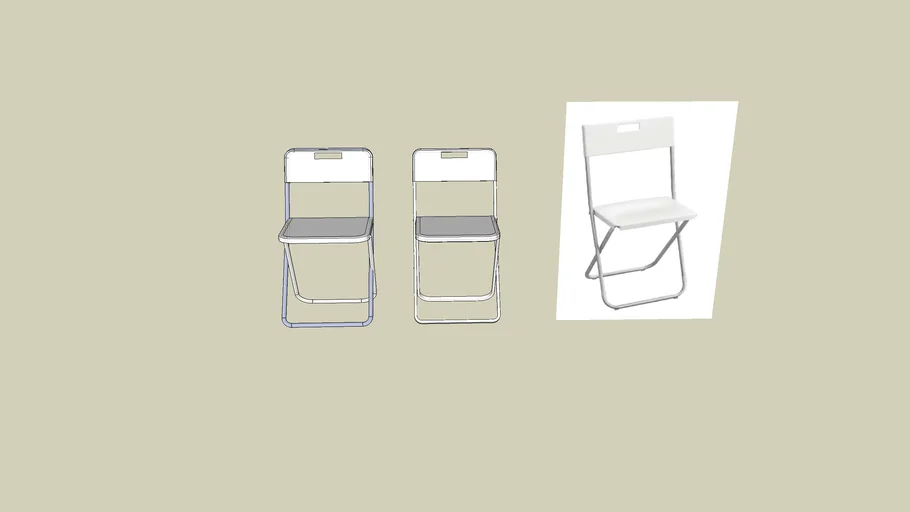 my folding chair (gunde)