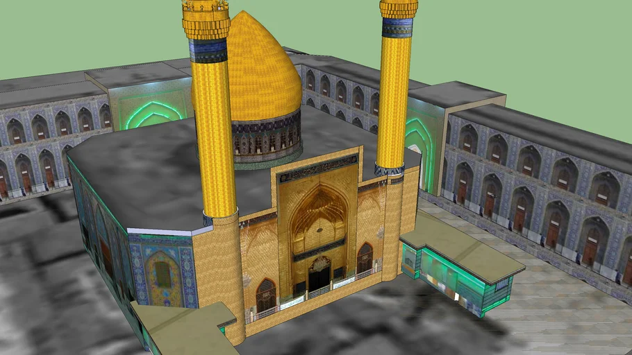 ضريح الامام علي (ع) في النجف