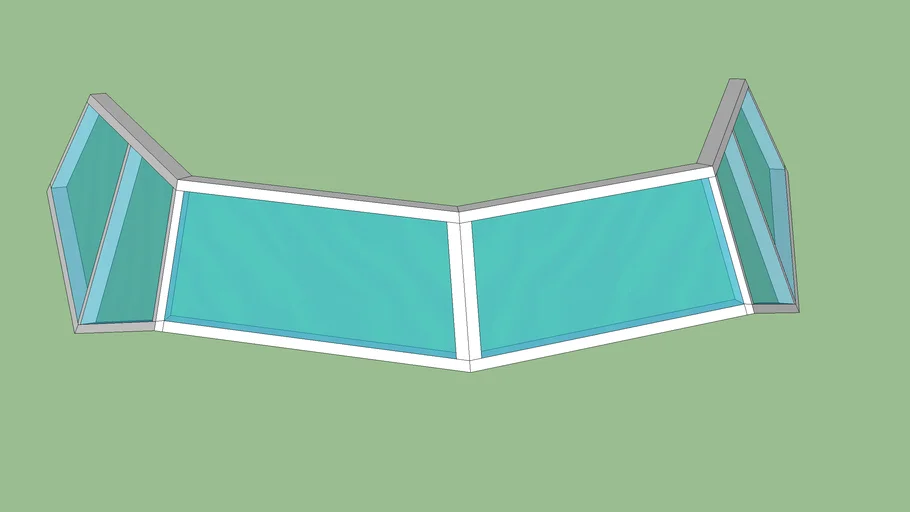 Boeing 737-800 window frame DIY homemade cockpit