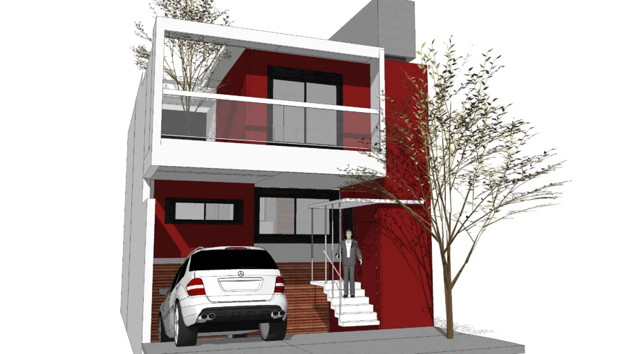 PROTOTIPO CASA ENTRE MEDIANERAS