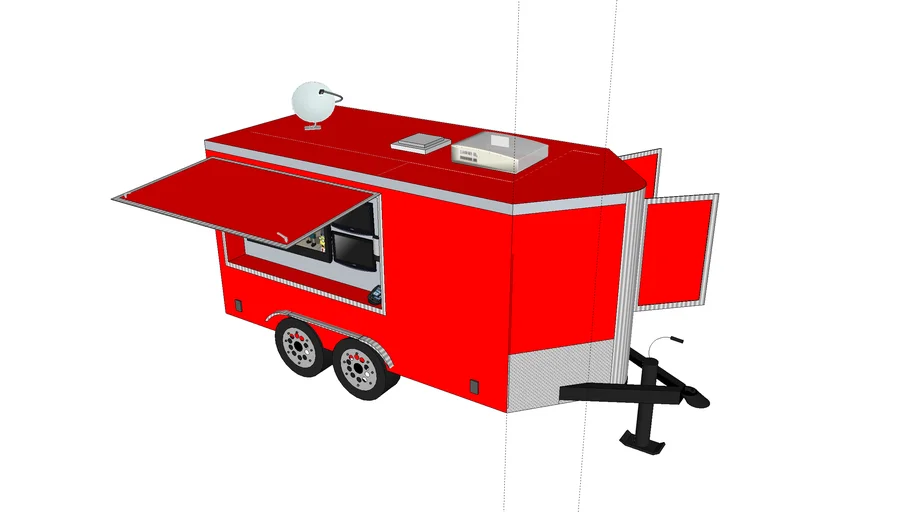 Arkansas Razorbacks Tailgating Trailer