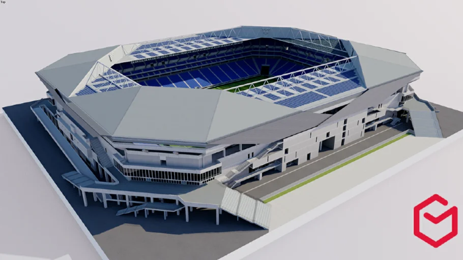Panasonic Stadium Suita - Japan 3D model