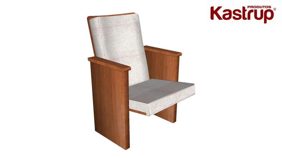 Poltrona Auditorio KAS 018 Slim - Poltronas Kastrup